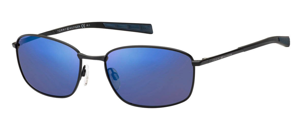 Tommy Hilfiger TH 1768/S Matte Black Blue/ Blu Sky Mirror