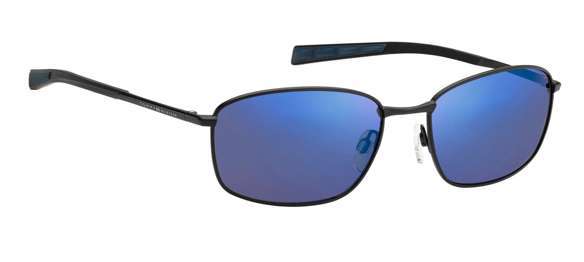 Tommy Hilfiger TH 1768/S Matte Black Blue/ Blu Sky Mirror