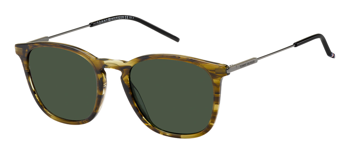 Tommy Hilfiger TH 1764/S Khaki Horn/ Green