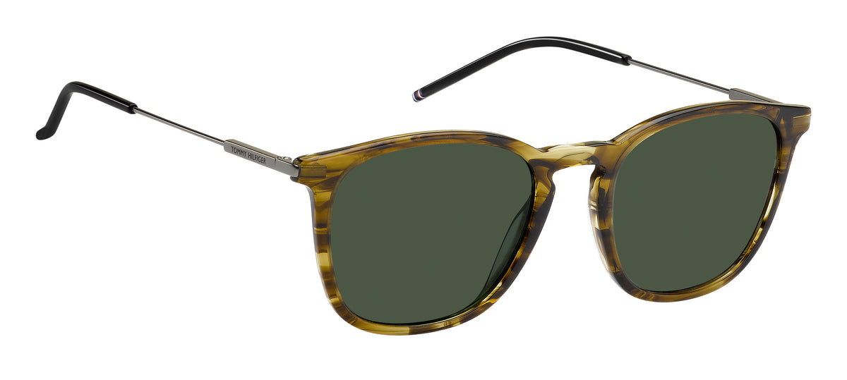 Tommy Hilfiger TH 1764/S Khaki Horn/ Green