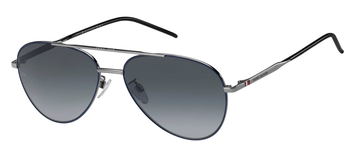 Tommy Hilfiger TH 1788/F/S Ruthenium Blue/ Dark Grey Shaded