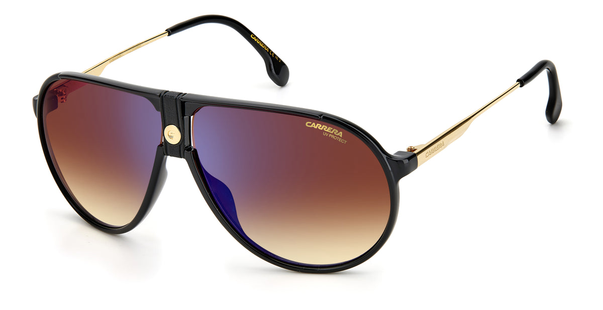 Carrera 1034/S-63-2M2 BLK GOLD A8 BRW SF BLU SP