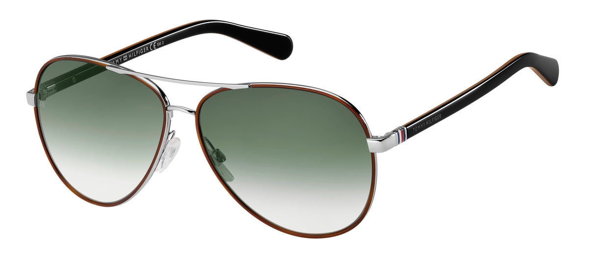 Tommy Hilfiger TH 1766/S Palladium/ Green Shaded