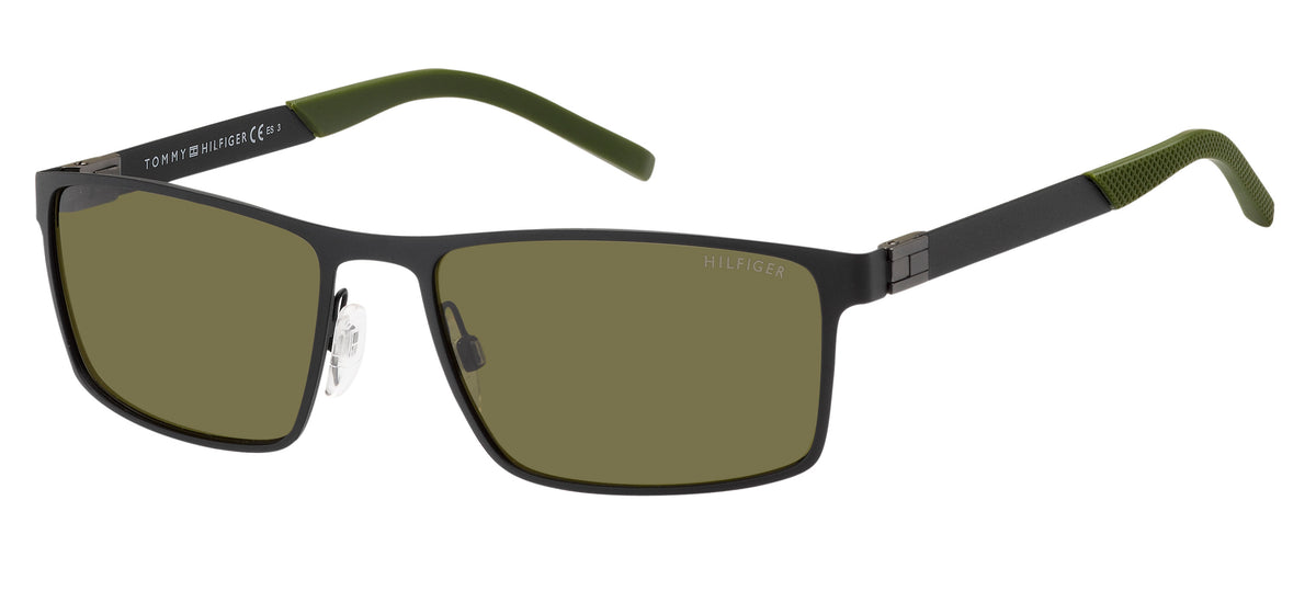 Tommy Hilfiger TH 1767/S Matte Black Green/ Green