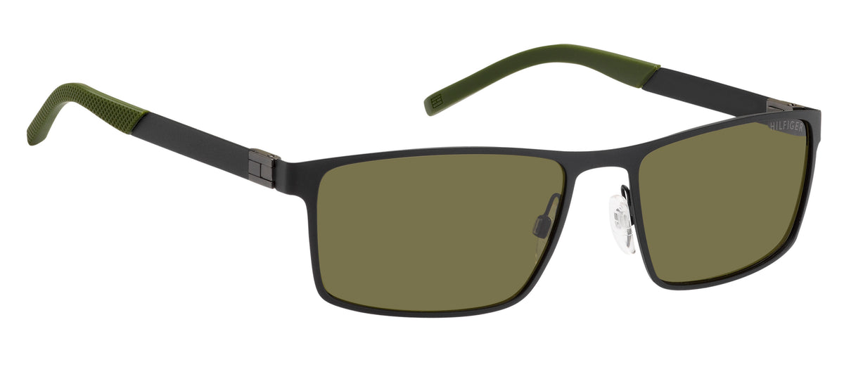 Tommy Hilfiger TH 1767/S Matte Black Green/ Green