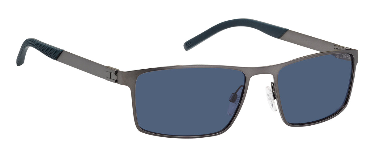 Tommy Hilfiger TH 1767/S Matte Dark Ruthenium/ Blue