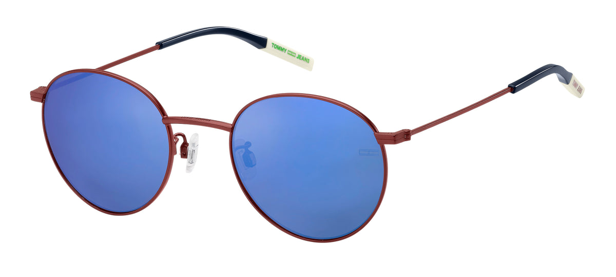 Tommy Hilfiger TJ 0030/S Matte Burgundy/ Blu Sky Mirror