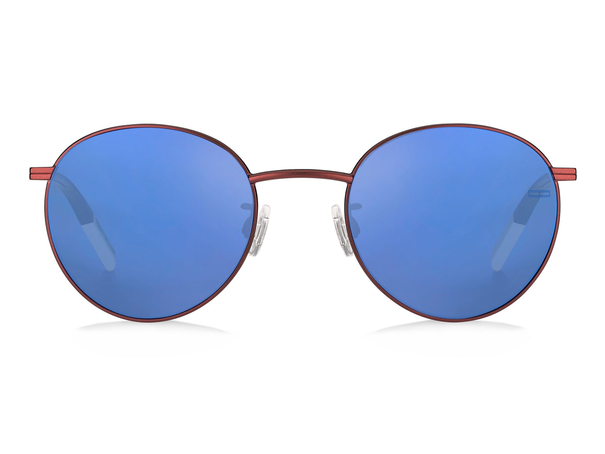 Tommy Hilfiger TJ 0030/S Matte Burgundy/ Blu Sky Mirror
