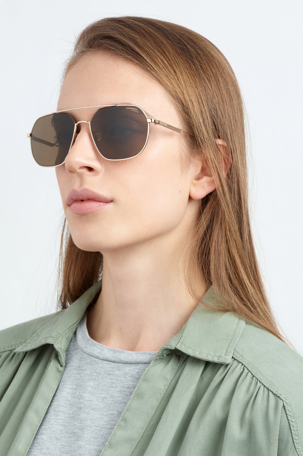 Carrera 1035/GS-58-J5G GOLD 70 BROWN
