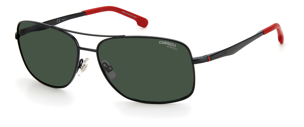 Carrera Carrera 8040/S 003 60 QT MTT BLACK 60 / Plastic / Metal