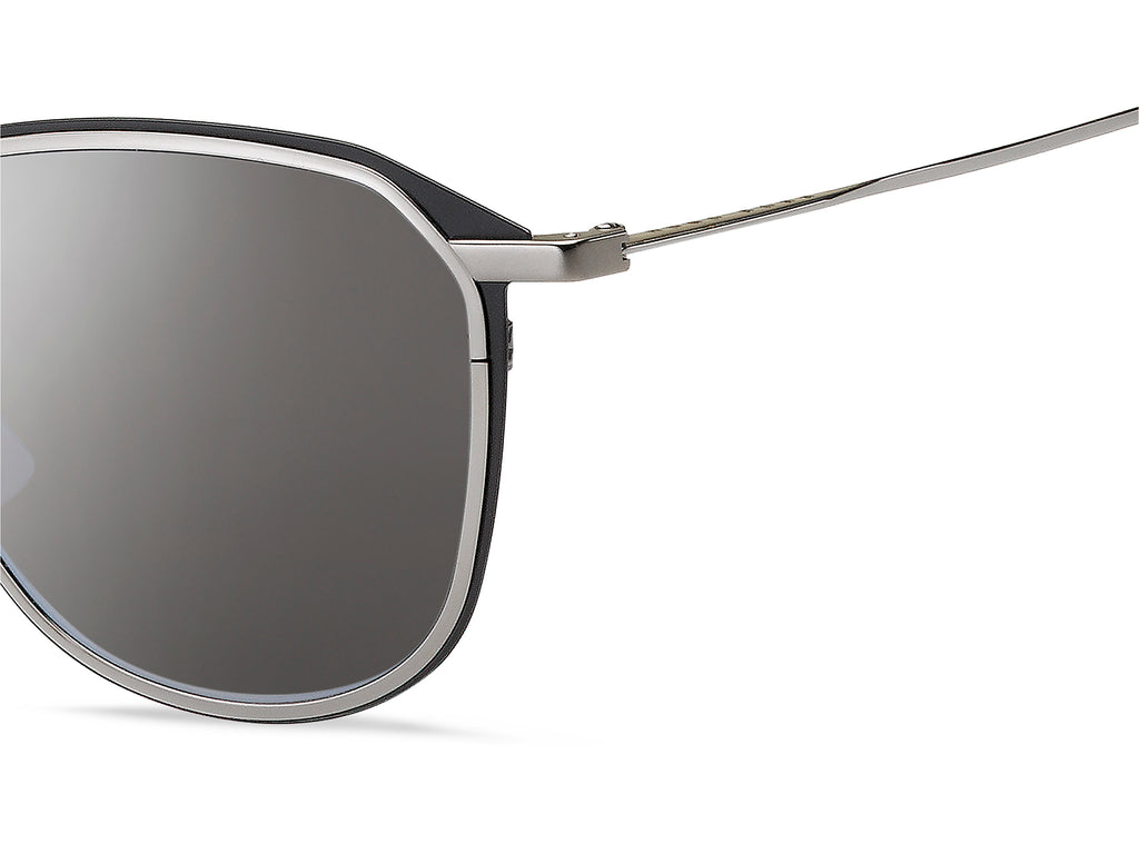 BOSS 1195/S Matte Ruthenium Blue/ Silver Mirror 55 / Plastic / Titanium