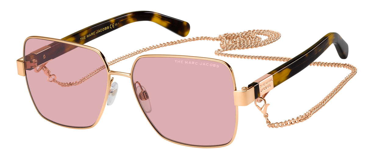 Marc Jacobs MARC 495/S-58-DYE GOLD COPP U1 PINK