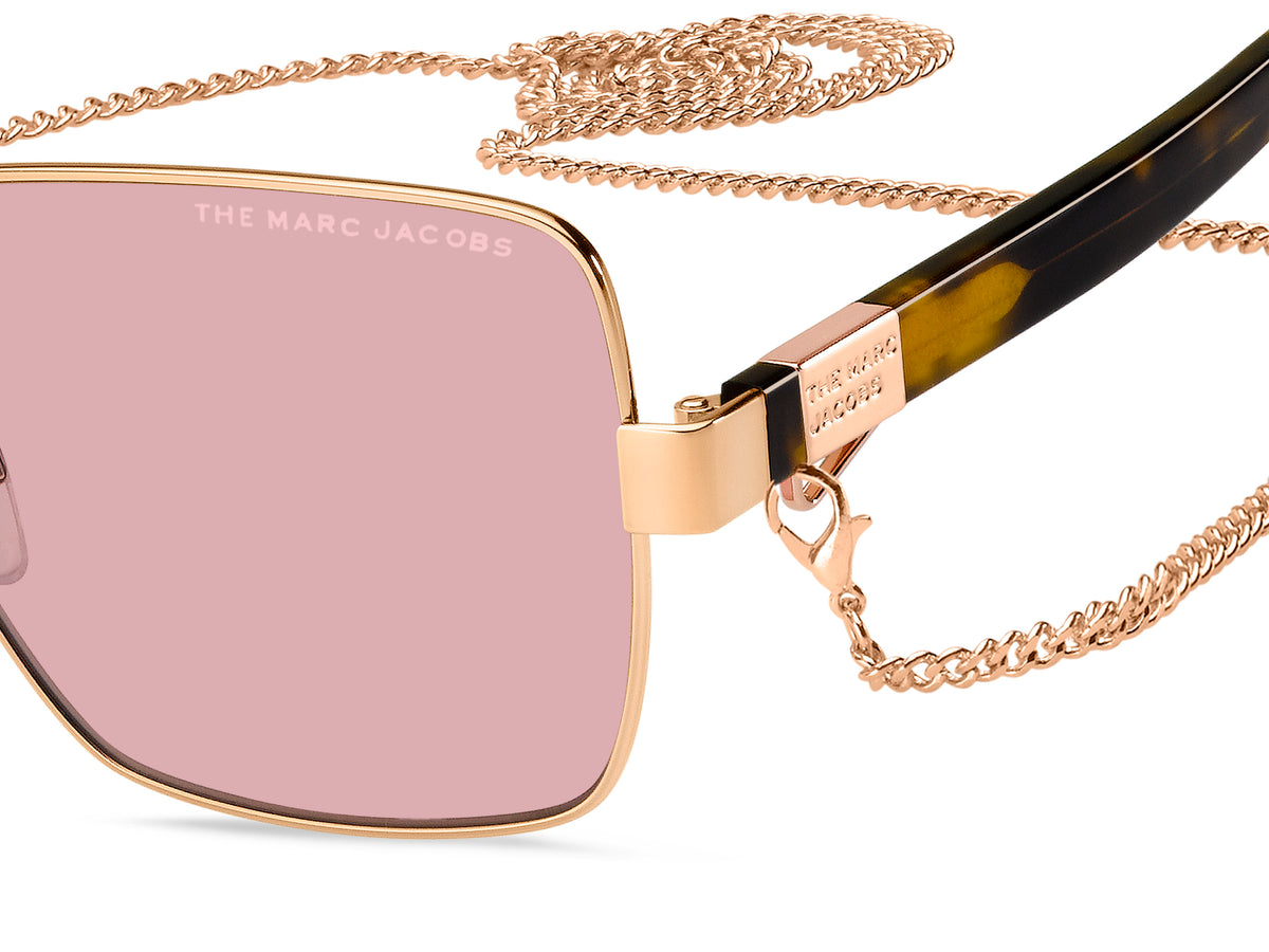 Marc Jacobs MARC 495/S-58-DYE GOLD COPP U1 PINK