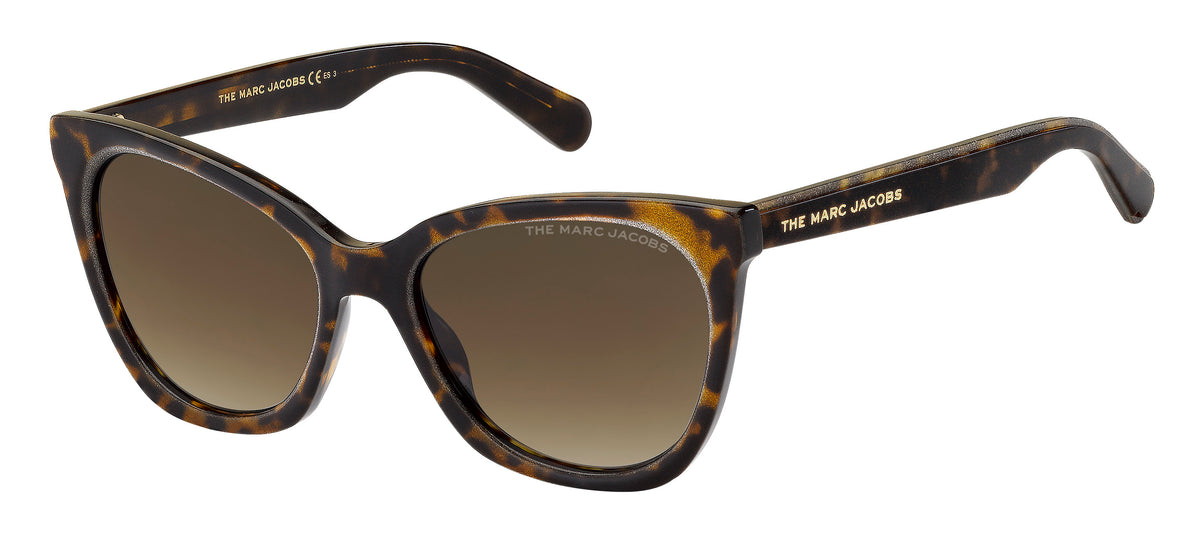 Marc Jacobs MARC 500/S-54-DXH HVN GLT HA BROWN SF