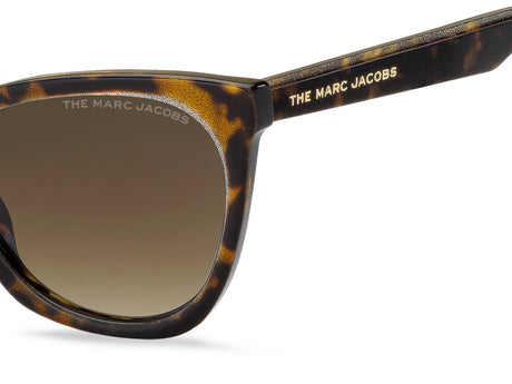 Marc Jacobs MARC 500/S-54-DXH HVN GLT HA BROWN SF