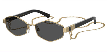 Marc Jacobs MARC 496/S-55-J5G GOLD IR GREY