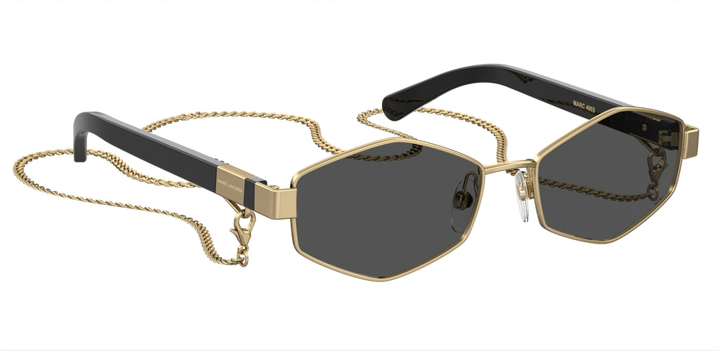 Marc Jacobs MARC 496/S-55-J5G GOLD IR GREY