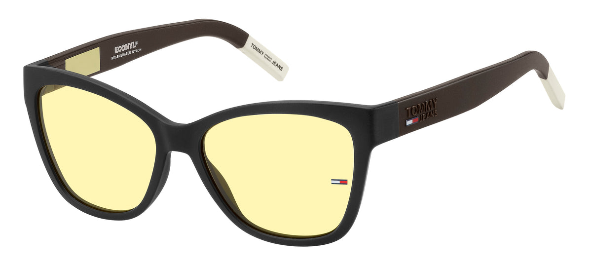 Tommy Hilfiger TJ 0026/S Matte Black/ Yellow