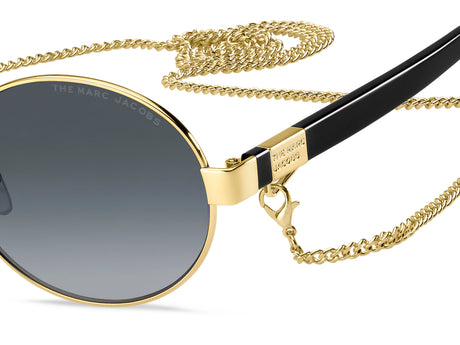 Marc Jacobs MARC 497/G/S-56-J5G GOLD 9O DARK GREY SF