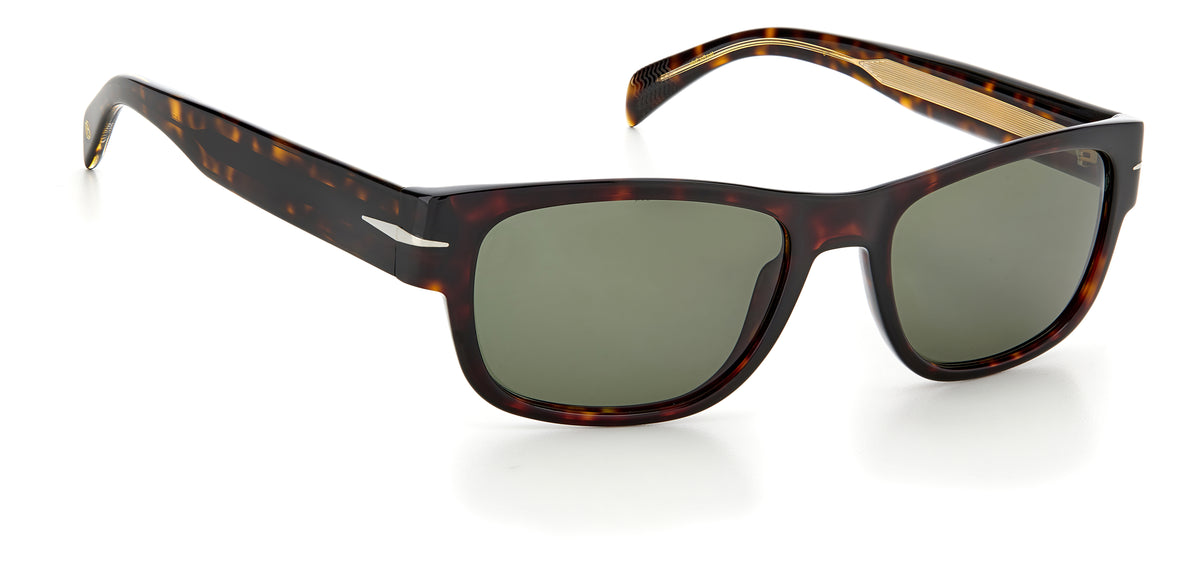 David Beckham DB 7031/S Dark Ruthenium/ Grey Lens Polarised