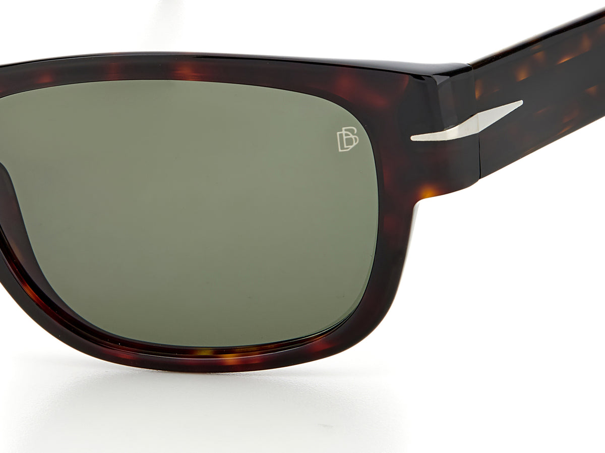 David Beckham DB 7031/S Dark Ruthenium/ Grey Lens Polarised
