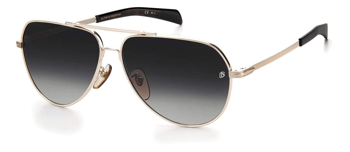 David Beckham DB 7031/S Dark Ruthenium/ Grey Lens Polarised
