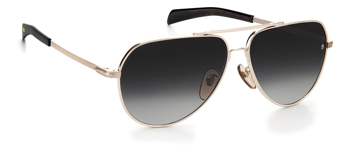 David Beckham DB 7031/S Dark Ruthenium/ Grey Lens Polarised