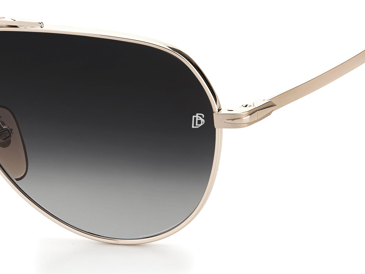 David Beckham DB 7031/S Dark Ruthenium/ Grey Lens Polarised