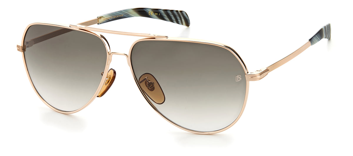David Beckham DB 7031/S Dark Ruthenium/ Grey Lens Polarised