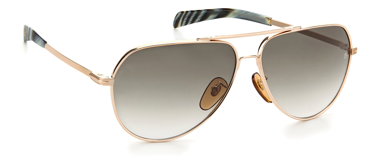 David Beckham DB 7031/S Dark Ruthenium/ Grey Lens Polarised