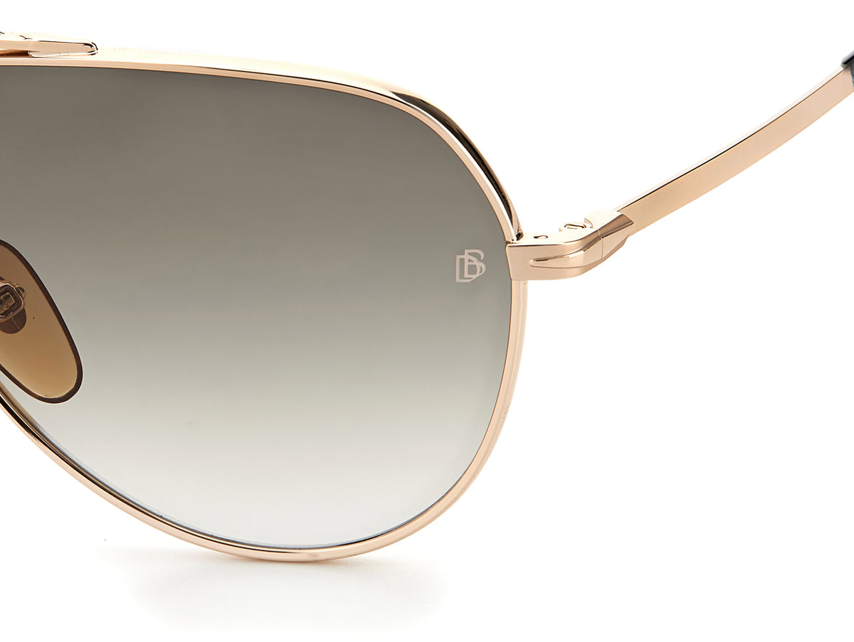 David Beckham DB 7031/S Dark Ruthenium/ Grey Lens Polarised