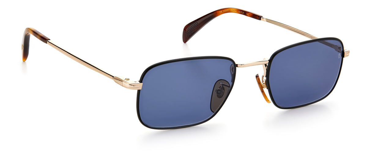 David Beckham DB 7033/S Red Havana/ Green Lens