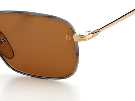 David Beckham DB 7033/S Red Havana/ Green Lens