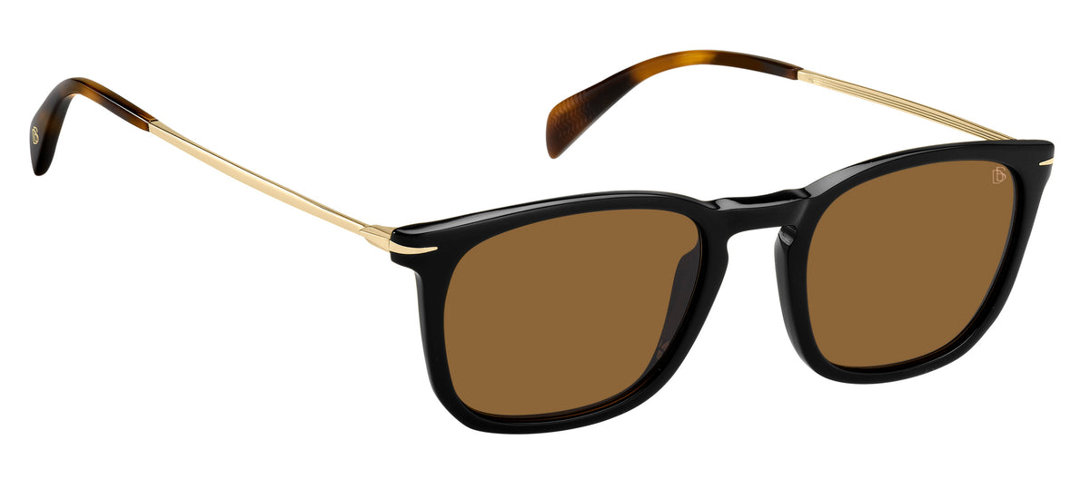 David Beckham DB 1034/S Black/ Grey Lens Polarised 53 / Plastic / Acetate