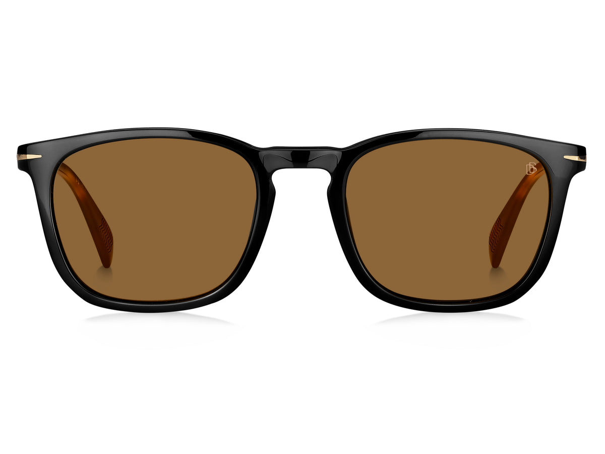 David Beckham DB 1034/S Black/ Grey Lens Polarised 53 / Plastic / Acetate
