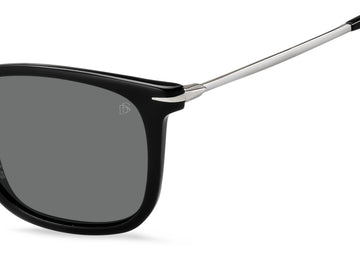 David Beckham Sunglasses DB 1034/S Black/ Grey Lens Polarised