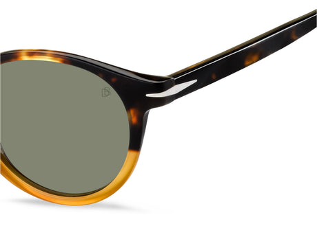 David Beckham DB 1036/S Havana Horn/ Green Lens 49 / Plastic / Acetate