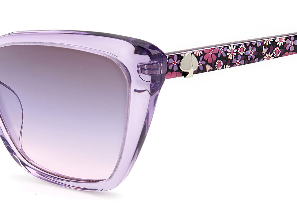 Kate Spade Lucca/G/S 203549 Lilac/ Blue Doubleshade Peach 55 / Plastic / Acetate