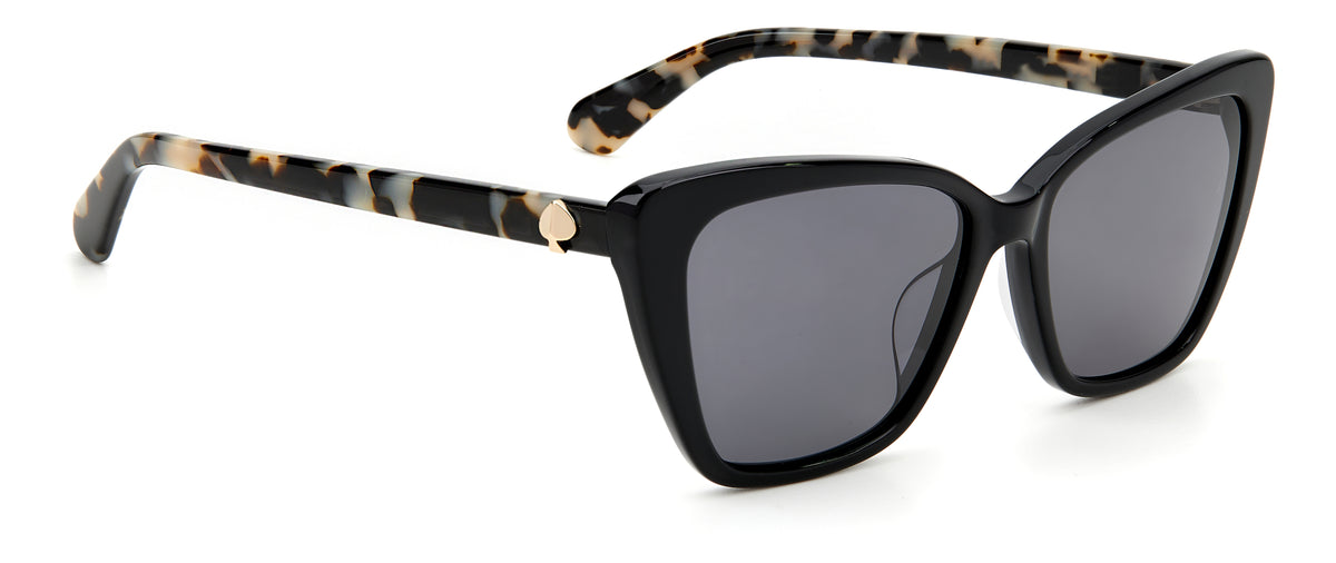 Kate Spade Lucca/G/S 203549 Black/ Grey Polarized
