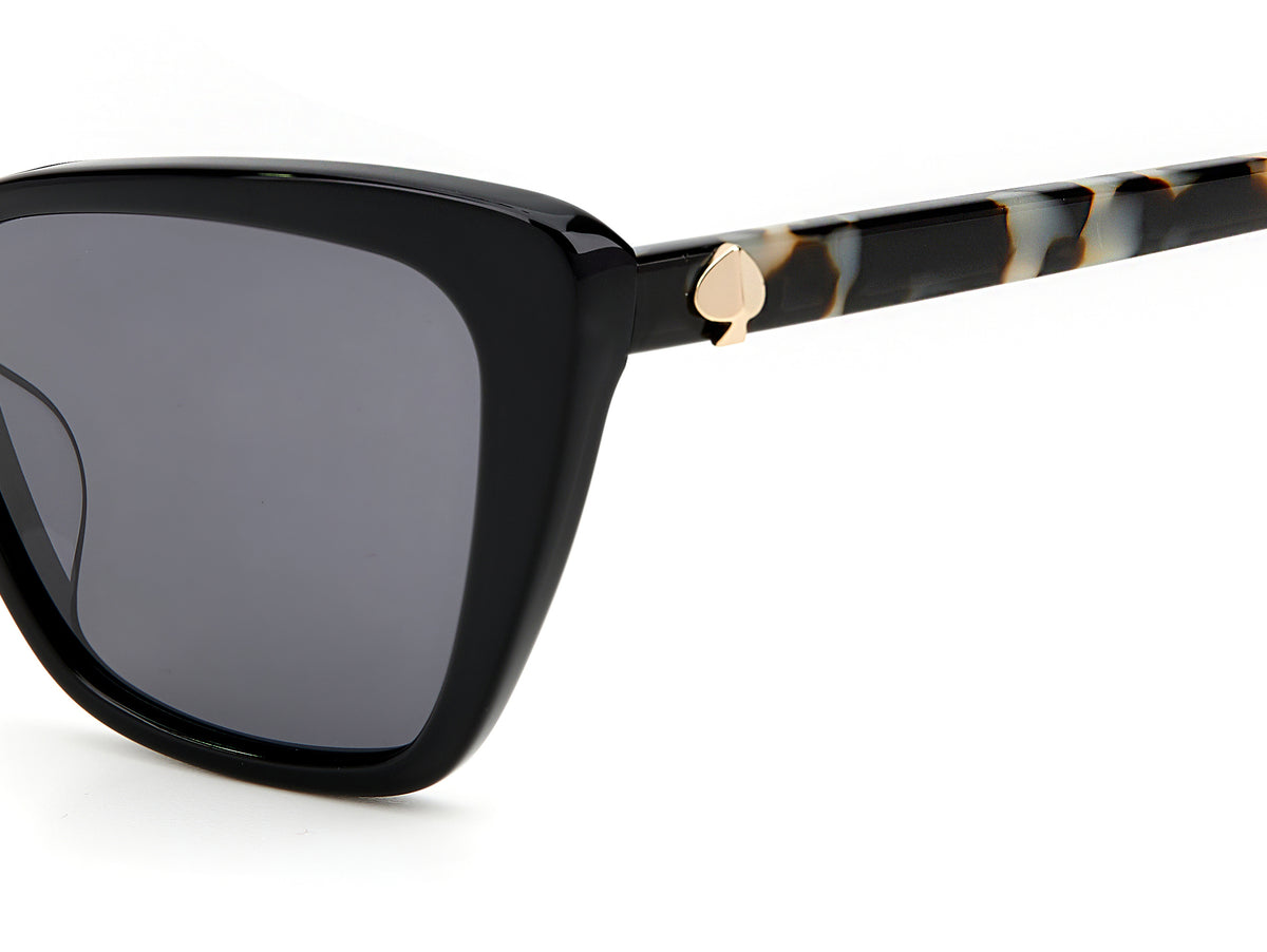 Kate Spade Lucca/G/S 203549 Black/ Grey Polarized