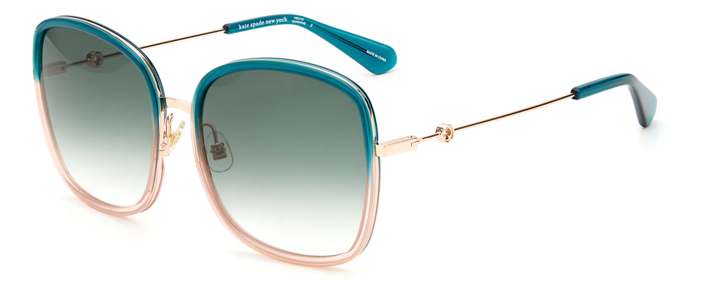 Kate Spade Paola/G/S 203552 Teal/ Green Shaded 59 / Plastic / Metal