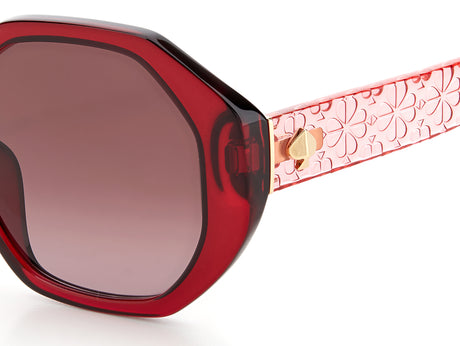 Kate Spade Preslee/G/S 203553 Burgundy/ Pink Doubleshade
