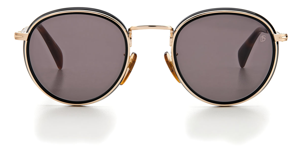 David Beckham DB 1033/S Black Gold/ Grey Lens