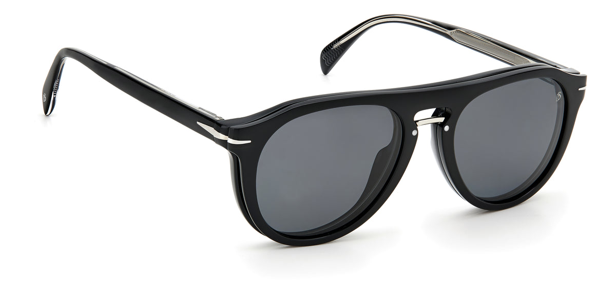 David Beckham DB 7032/G/CS Black Gold/ Brown Lens Polarised