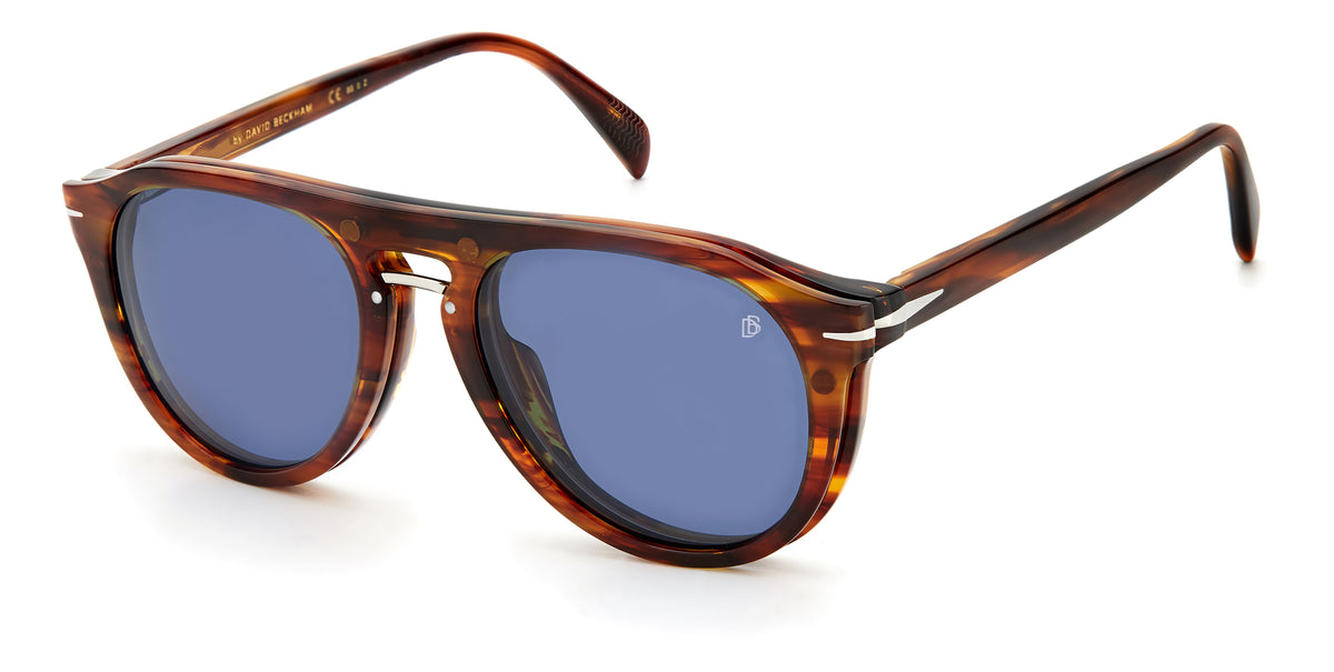 David Beckham DB 7032/G/CS Black Gold/ Brown Lens Polarised