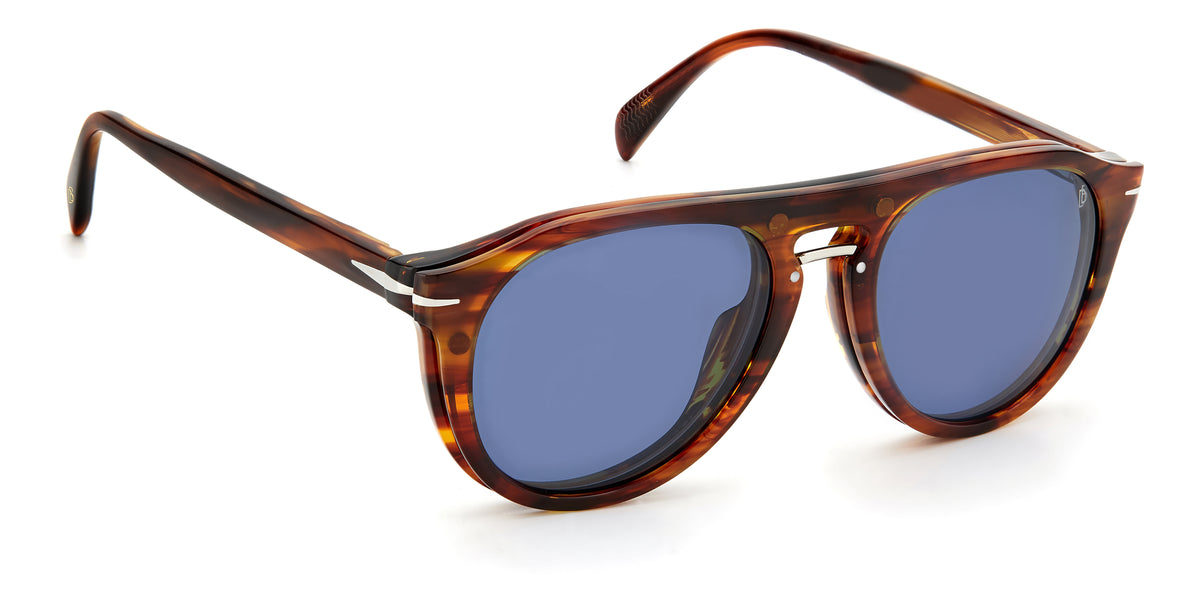 David Beckham DB 7032/G/CS Black Gold/ Brown Lens Polarised