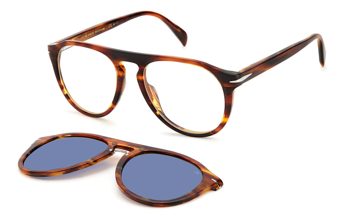 David Beckham DB 7032/G/CS Black Gold/ Brown Lens Polarised