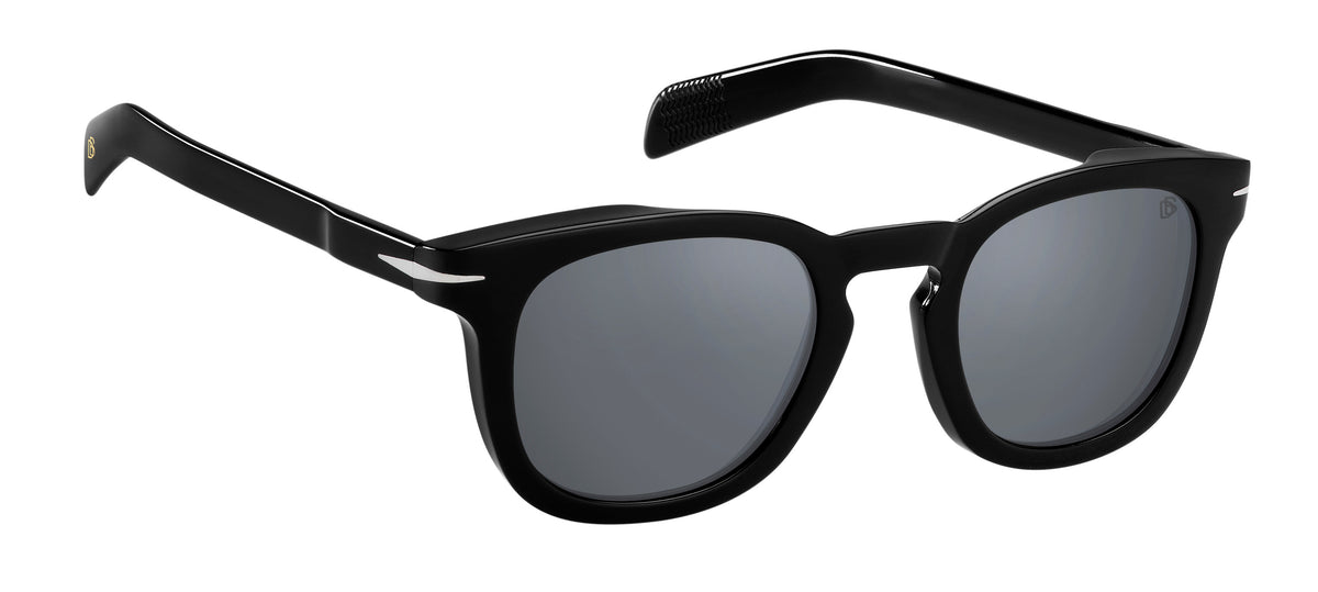 David Beckham DB 7030/S Dark Havana Brown/ Blue Lens