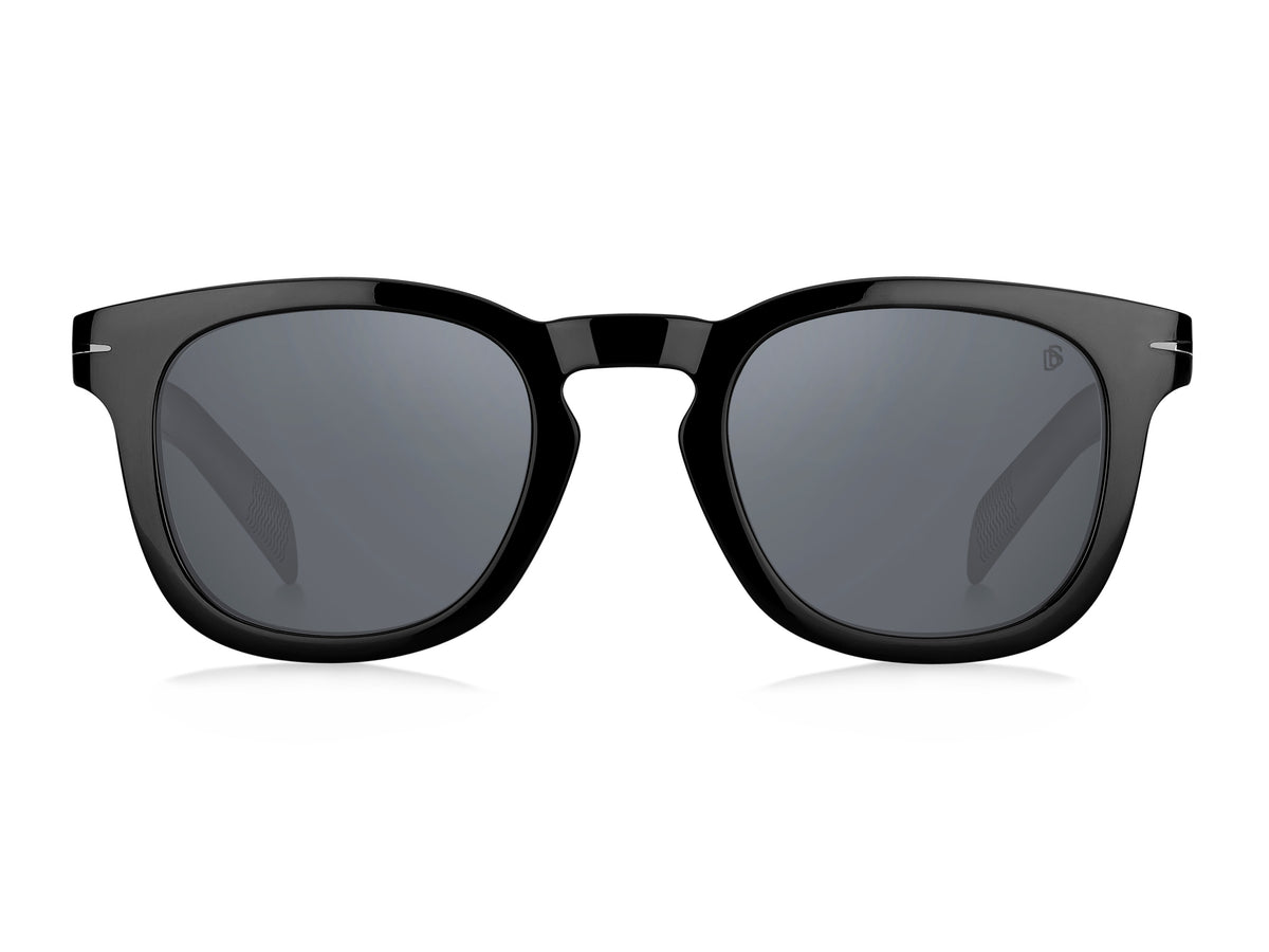 David Beckham DB 7030/S Dark Havana Brown/ Blue Lens