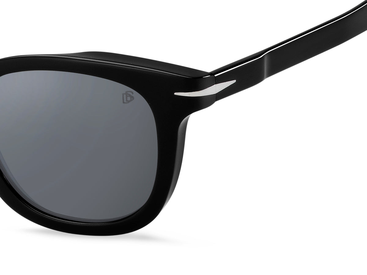 David Beckham DB 7030/S Dark Havana Brown/ Blue Lens